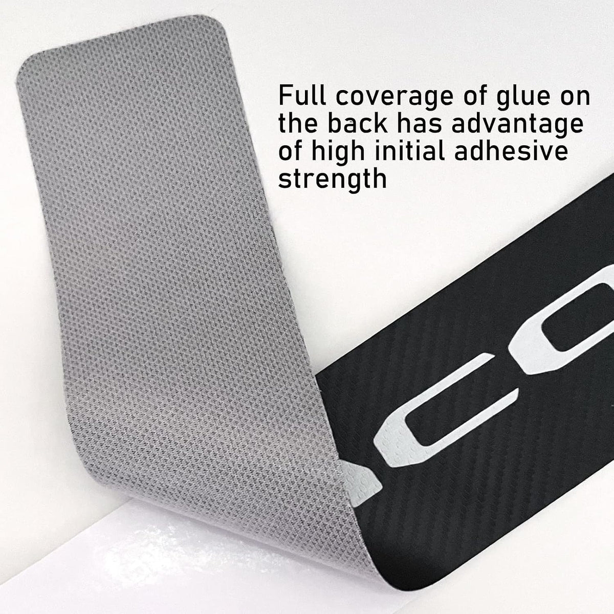 Door Entry Guard Sill Protector Compatible with 2016-2023 Tacoma Double Cab Accessories Threshold Protection 4x4 Sport Decal Stickers Carbon Fiber Style Leather 4 Pack