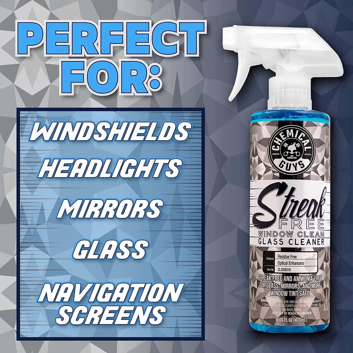 Chemical Guys 11-Piece Car Interior Detailing Kit with Microfiber Towels | With VRP protectant, Nonsense cleaner, glass cleaner, 3 detailing brushes, 3 microfiber towels, complete kit