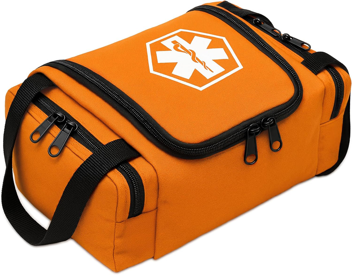 Dixie EMS Dixigear Empty First Responder II Bag 10.5" x 5" x 8" - Orange