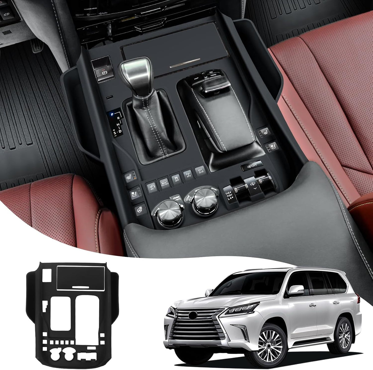 Seat Gap Multifunctional Tray for Lexue LX570 LX450d 2016-2022