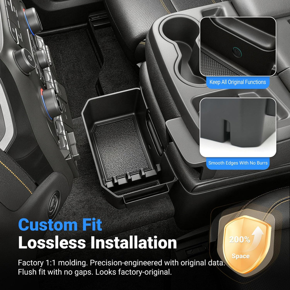 Hanging Organizer Box Compatible with 2019-2026 Chevy Silverado