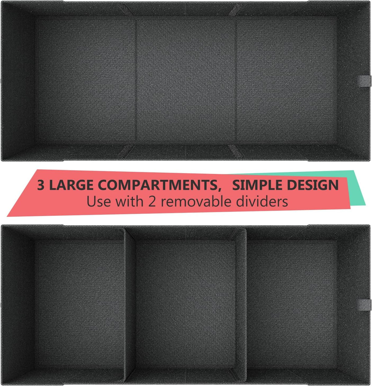 MIU COLOR Trunk Organizer for Car, SUV, Sedans, Car Organizer, Collapsible