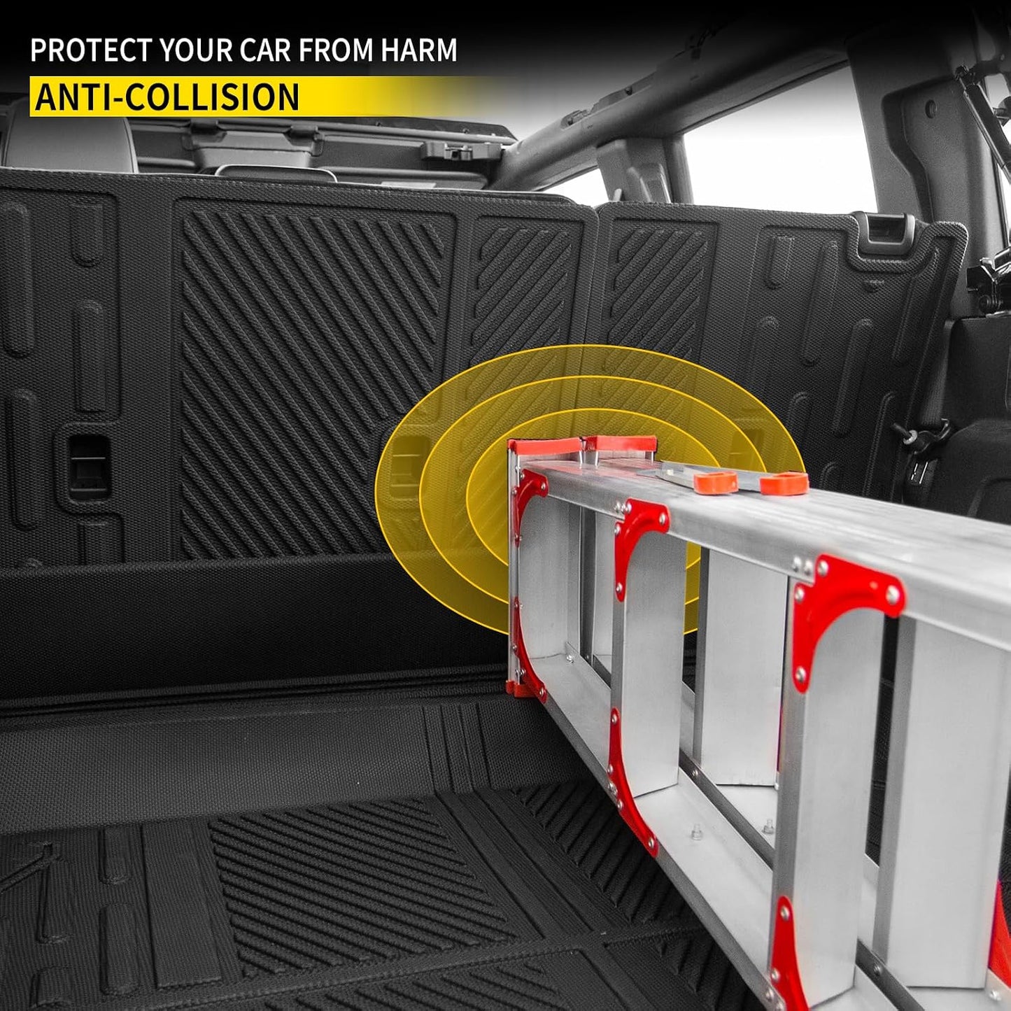 Cargo Mat Compatible with 2021 2022 2023 2024 2025 2026 Ford Bronco Trunk Mat Back Seat Cover Protector Cargo Liner Split Seat Kick Mat for Ford Bronco Accessories 4 Door
