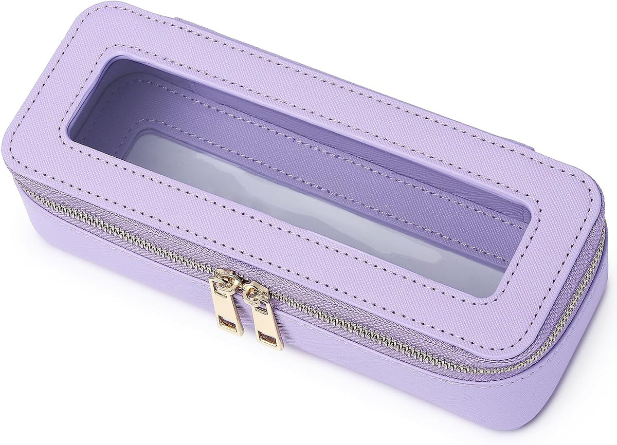 Pinkmik Makeup Brush Case, Purple, Slim