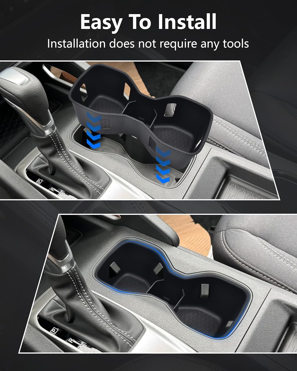 Cup Holder Inserts for 2022-2025 2026 Nissan Frontier Accessories