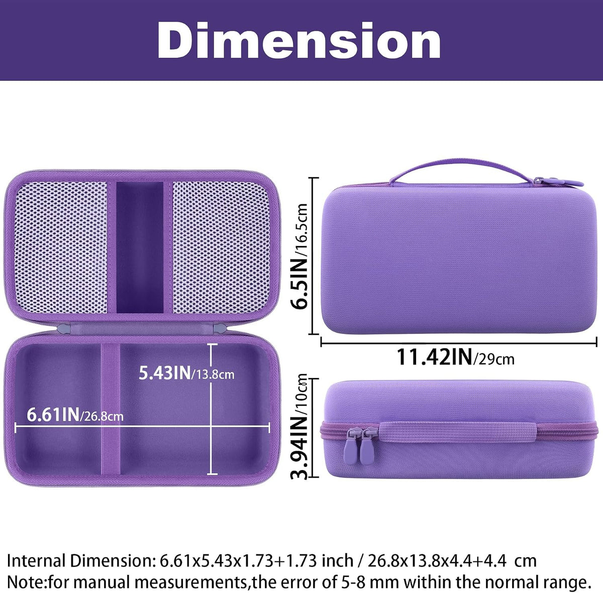 khanka Case for HALO Bolt Ultimate 3.0/2.0/Air+1750 Jump Starter,Purple