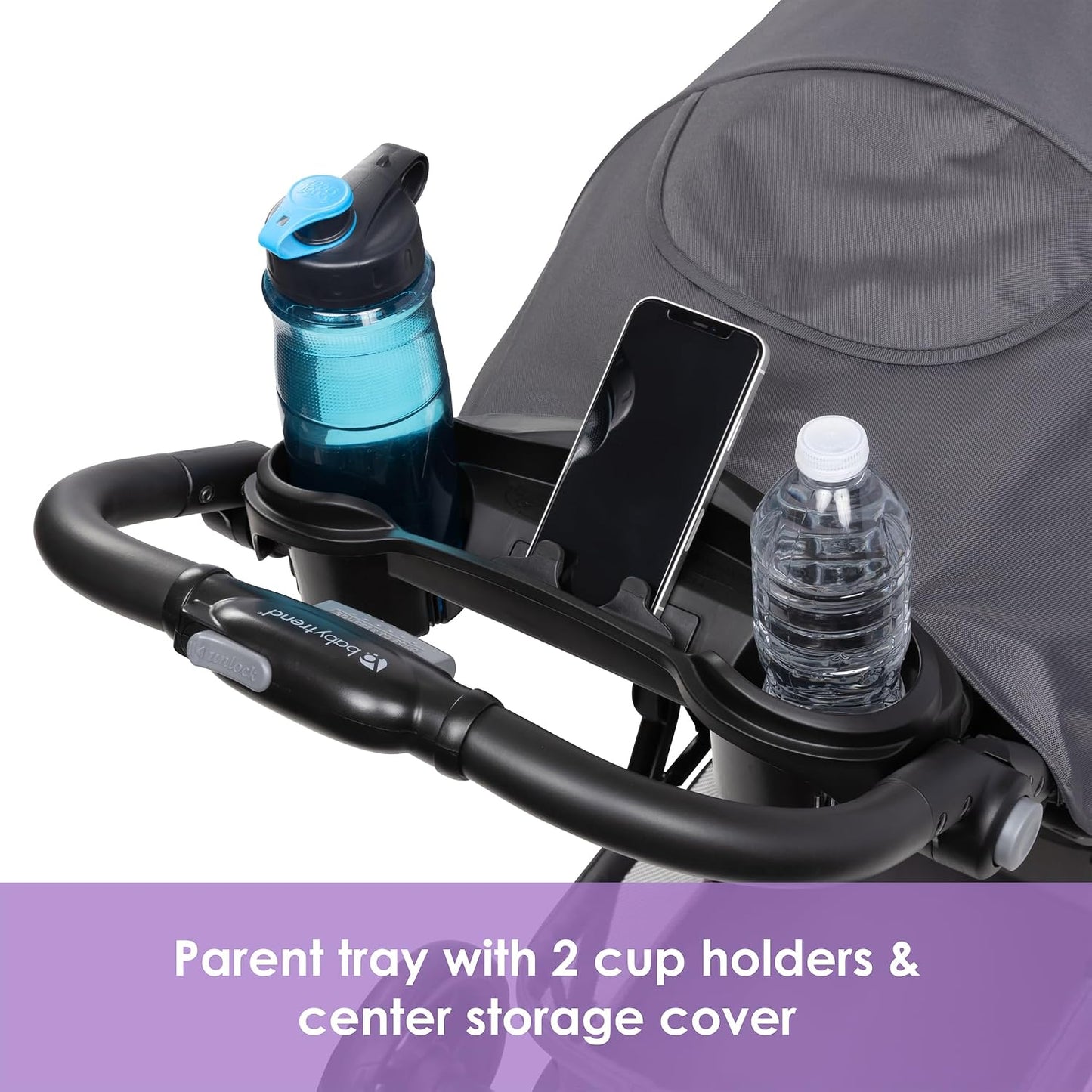 Baby Trend EZ Ride SE Travel System with Secure-Lift Infant Car Seat, Bluebell