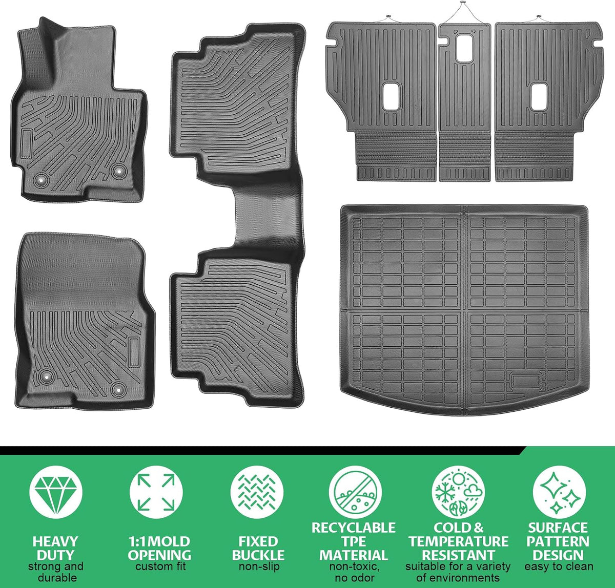 Floor Mats for Mazda CX5 2013 2014 2015 2016, CX-5 Floor Mats