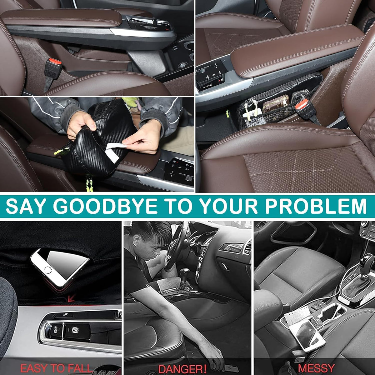 Car Storage Box Compatible with BMW X1 U11 2023 2024 2025