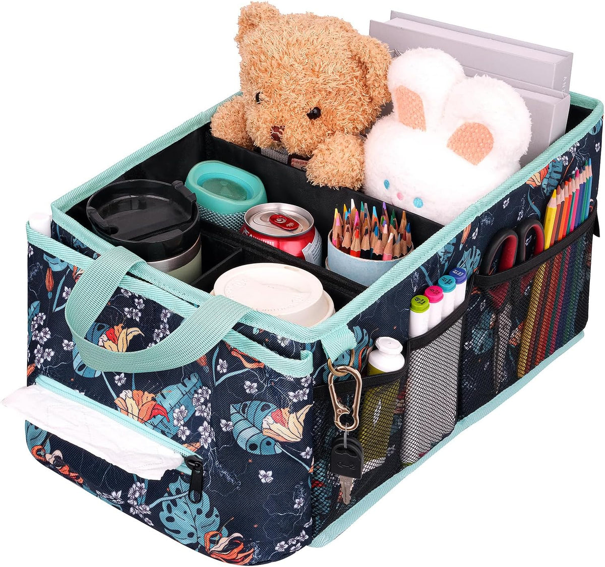 HEYSKAY Backseat Car Organizer Car Caddy Passenger Seat Organizer for Kids