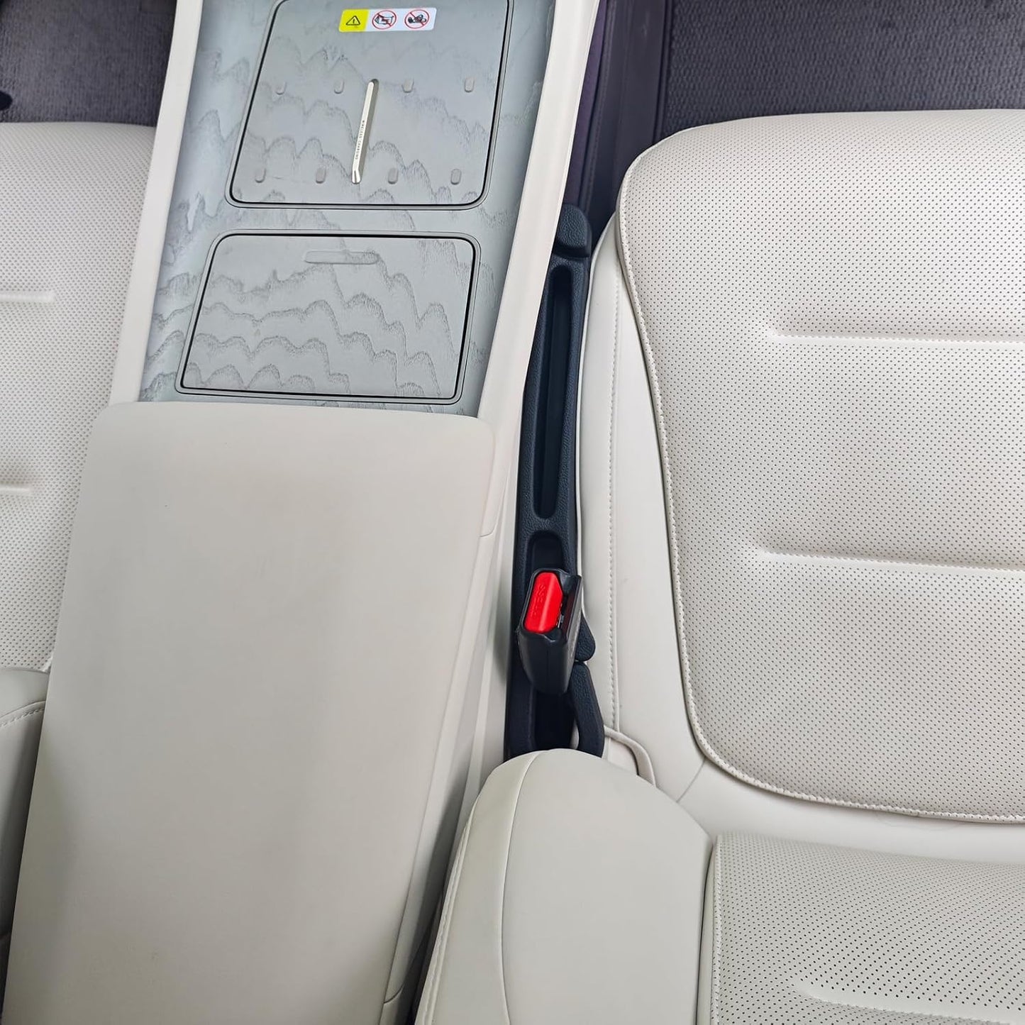 Car Seat Gap Filler 2PCS with Drop Prevention & Storage Hook Prevents Items Falling for Cars, SUVs, Trucks