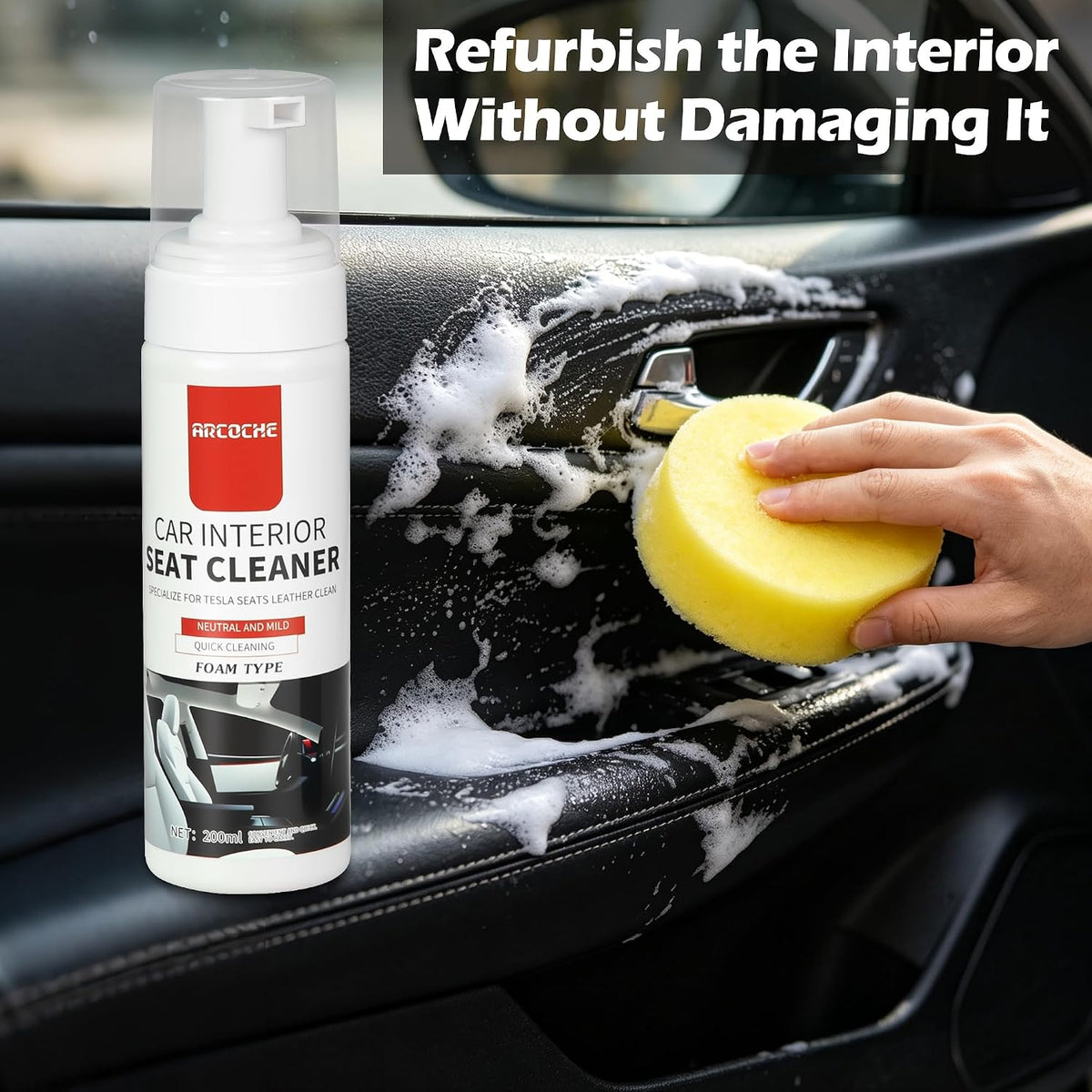 AntDesign Car Cleaning Kit Interior - 10 Item Kit