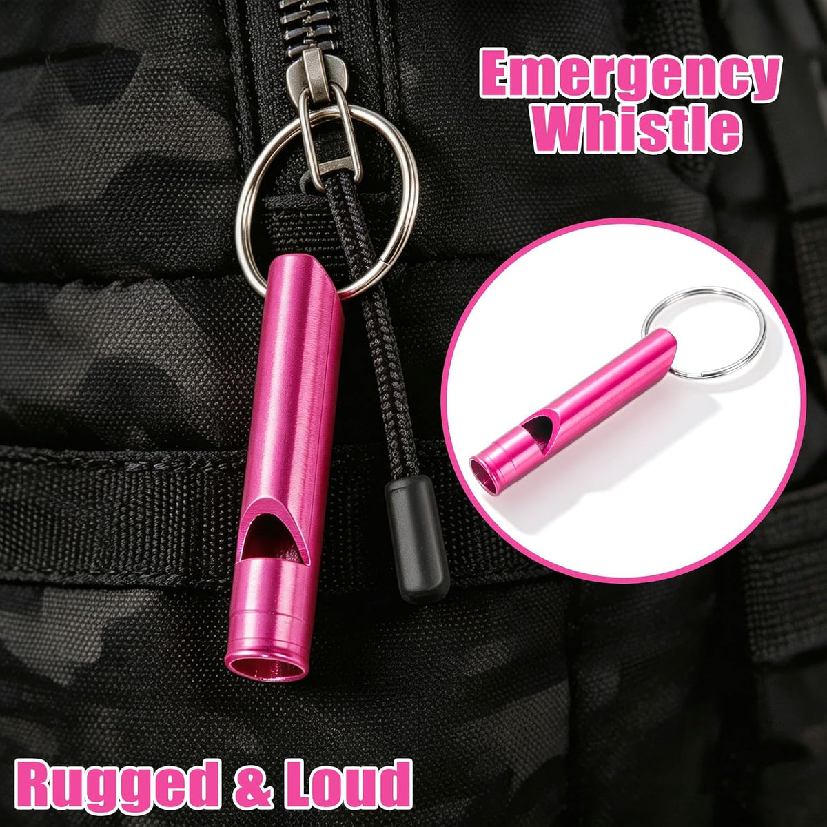 Car Emergency Kit for Women, Roadside Kit, Window Breaker, 10-in-1 Tool Set
