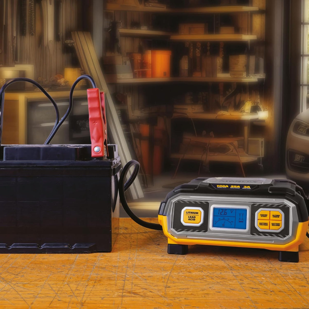 Stanley BC100BF 100 Amp Battery Charger for Vehicles