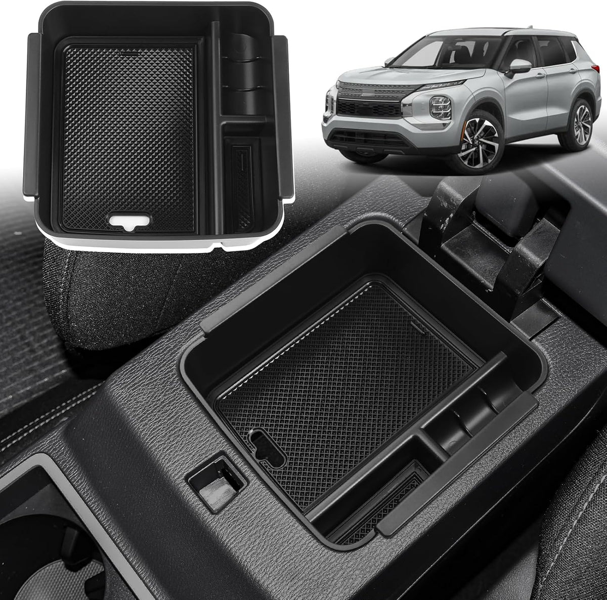 for 2025 2026 Toyota 4Runner Cup Holder Armrest Storage Box