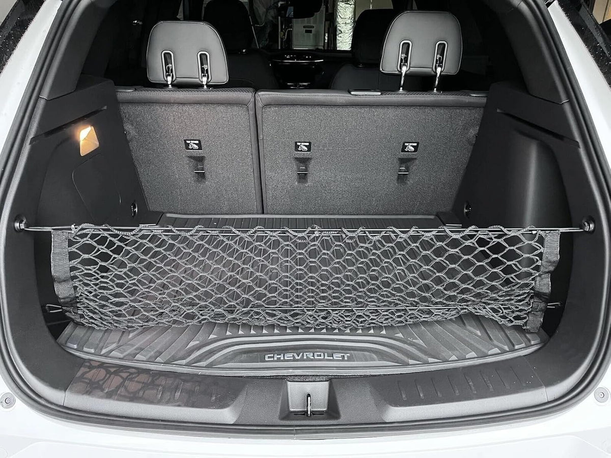 Trunk Organizer Cargo Net for Chevrolet Trailblazer 2021-2026 – Envelope Style Cargo Net for SUV Truck – Premium Mesh Elastic Car Trunk Organizer – Compatible with Chevy Trailblazer