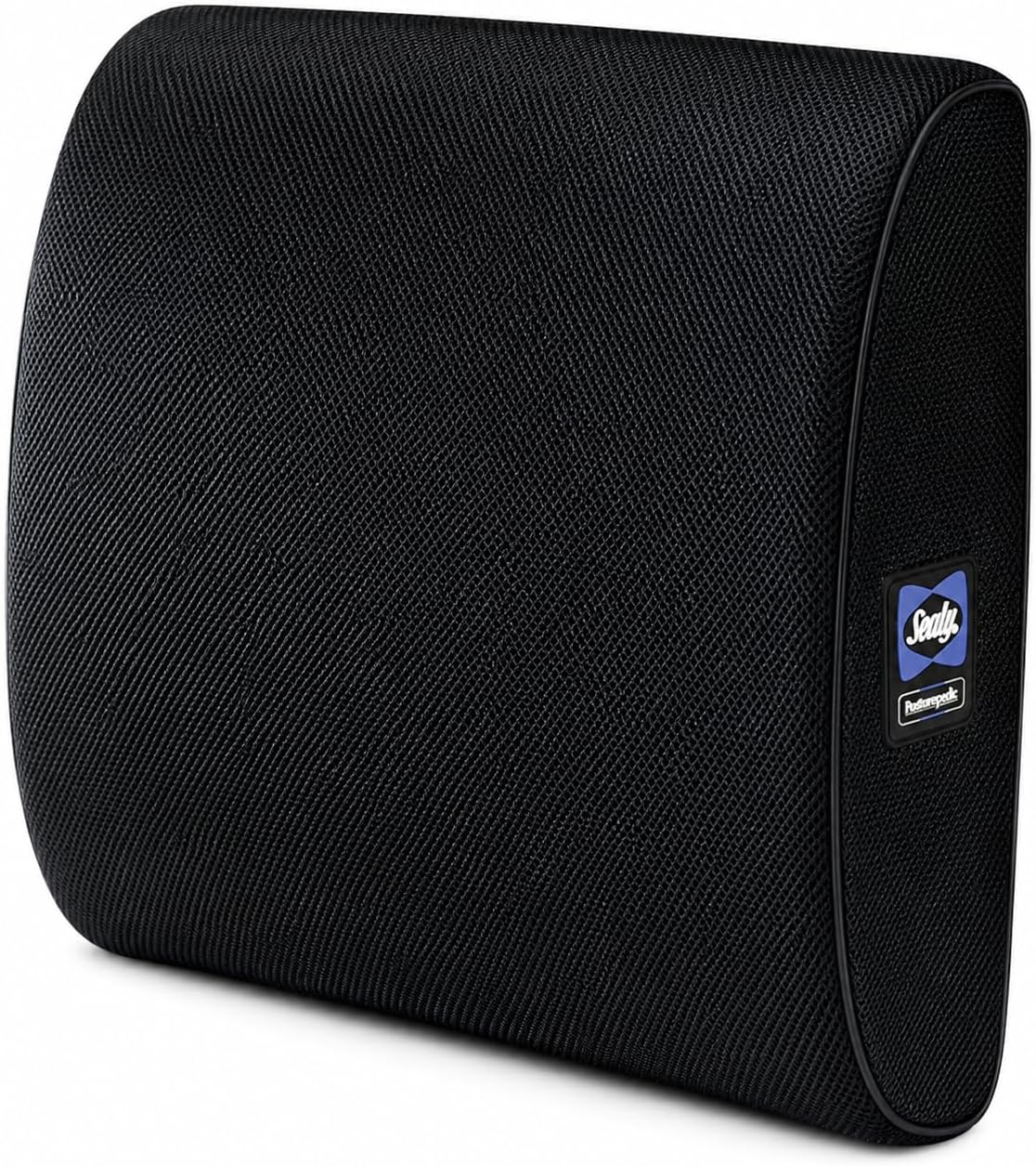Sealy Lumbar Support Pillow for Office Chair and Car Seat - Lower Back Pain Relief, Memory Foam Lumbar Pillow & Back Brace Support Posture Corrector