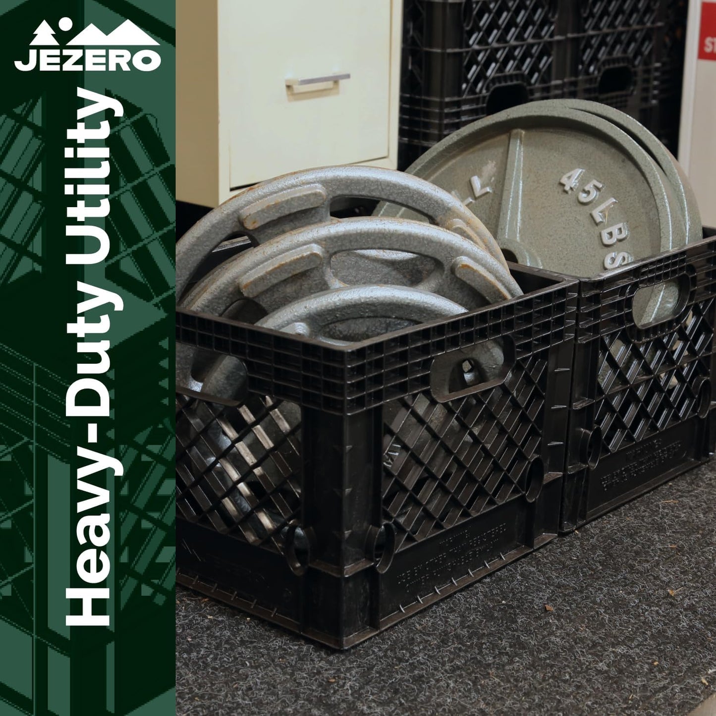 Jezero MC-16-S2 Multi-Purpose Milk Crate