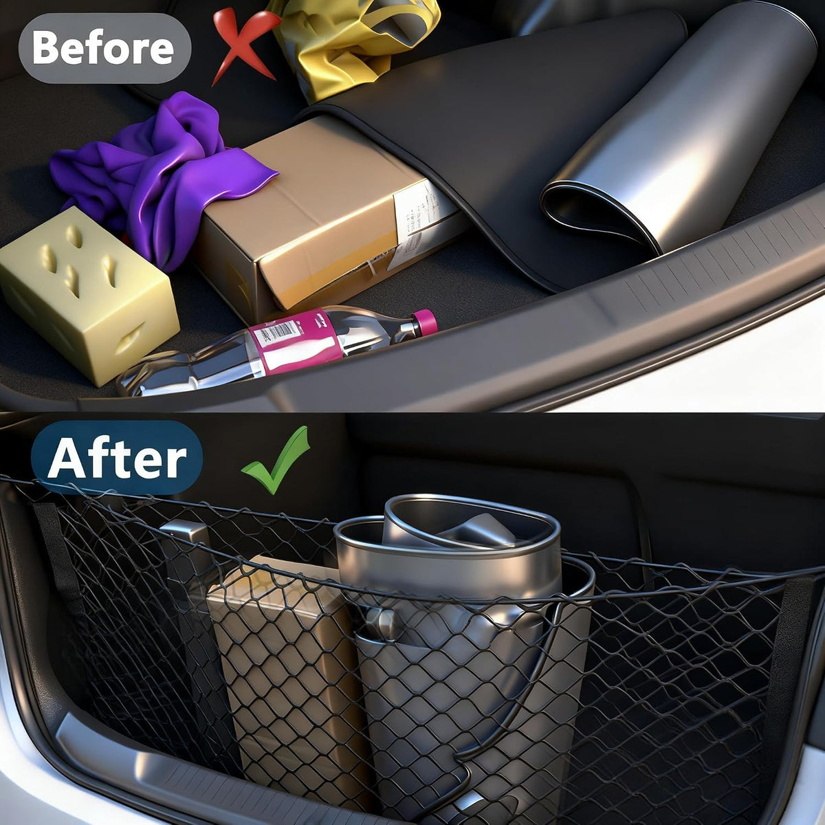 Cargo Net Compatible with Lexus NX 250 NX 350 NX 450 2022 to 2026