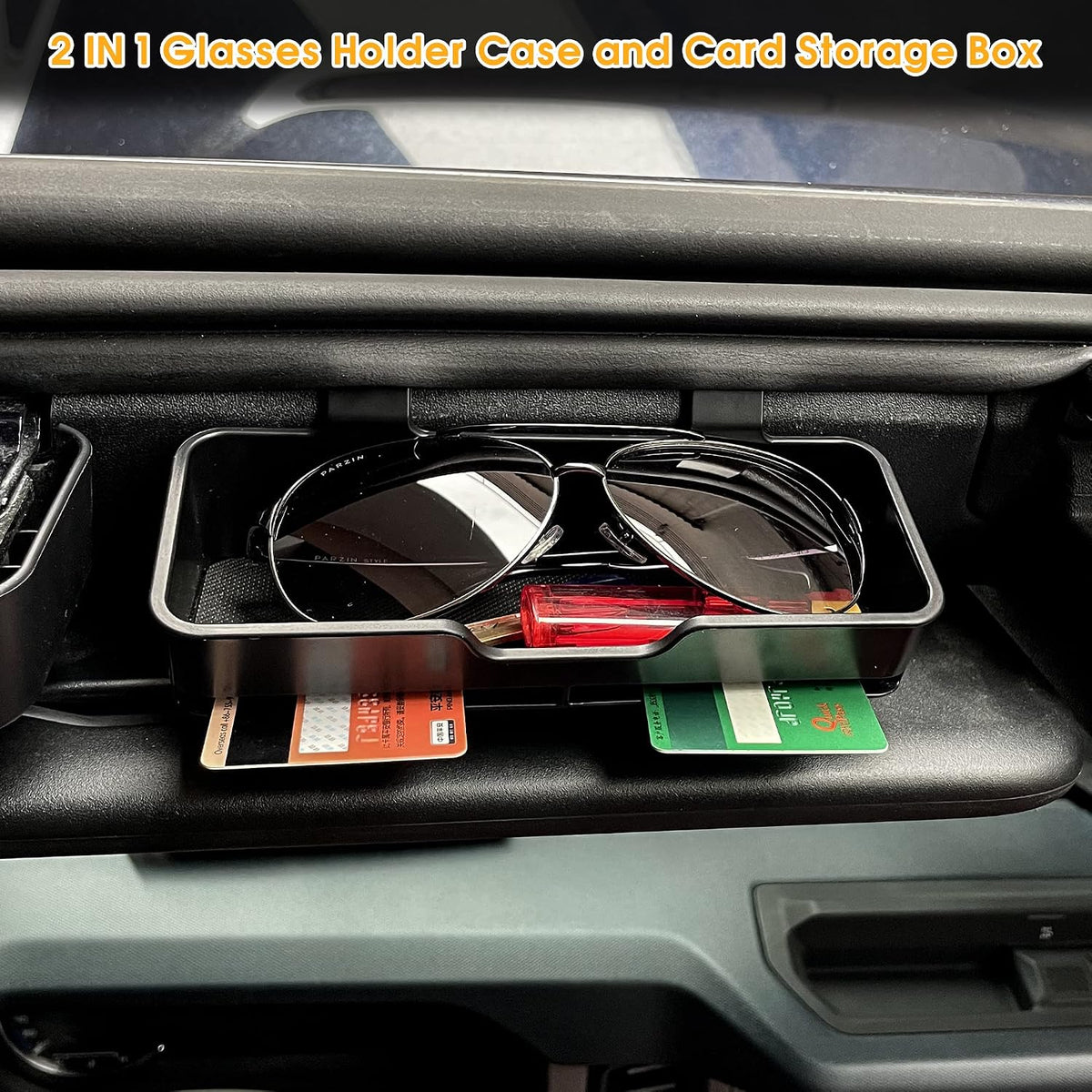 Glasses Holder Sunglasses Case Storage Organizer for 2021-2026 Ford
