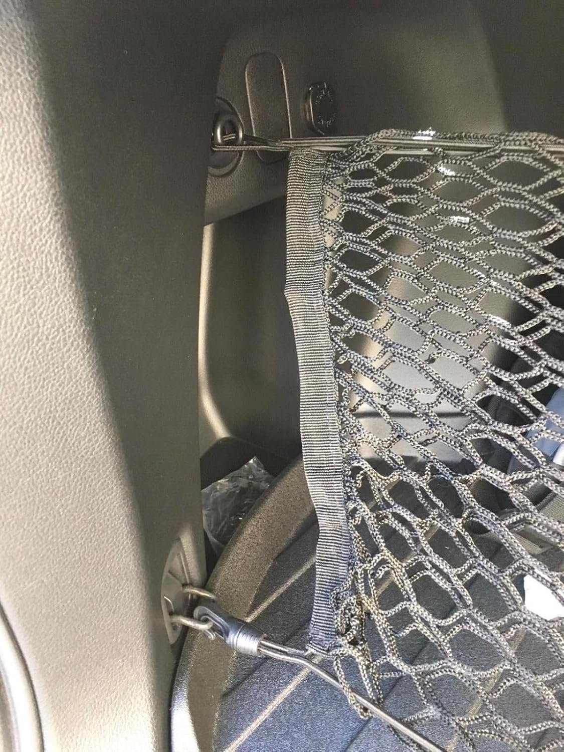 Rear Trunk Organizer Cargo Net for Subaru Forester 1998–2026 – Envelope Style Cargo Net for SUV – Premium Mesh Car Trunk Organizer Vehicle Carrier Storage – Compatible with Forester