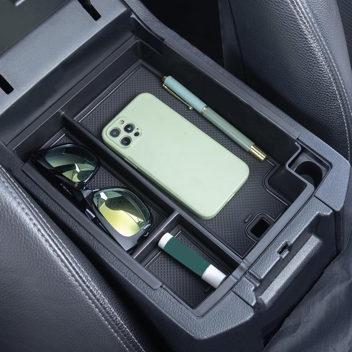JKCOVER Center Console Full Tray Compatible with Toyota 4Runner 2010-2024