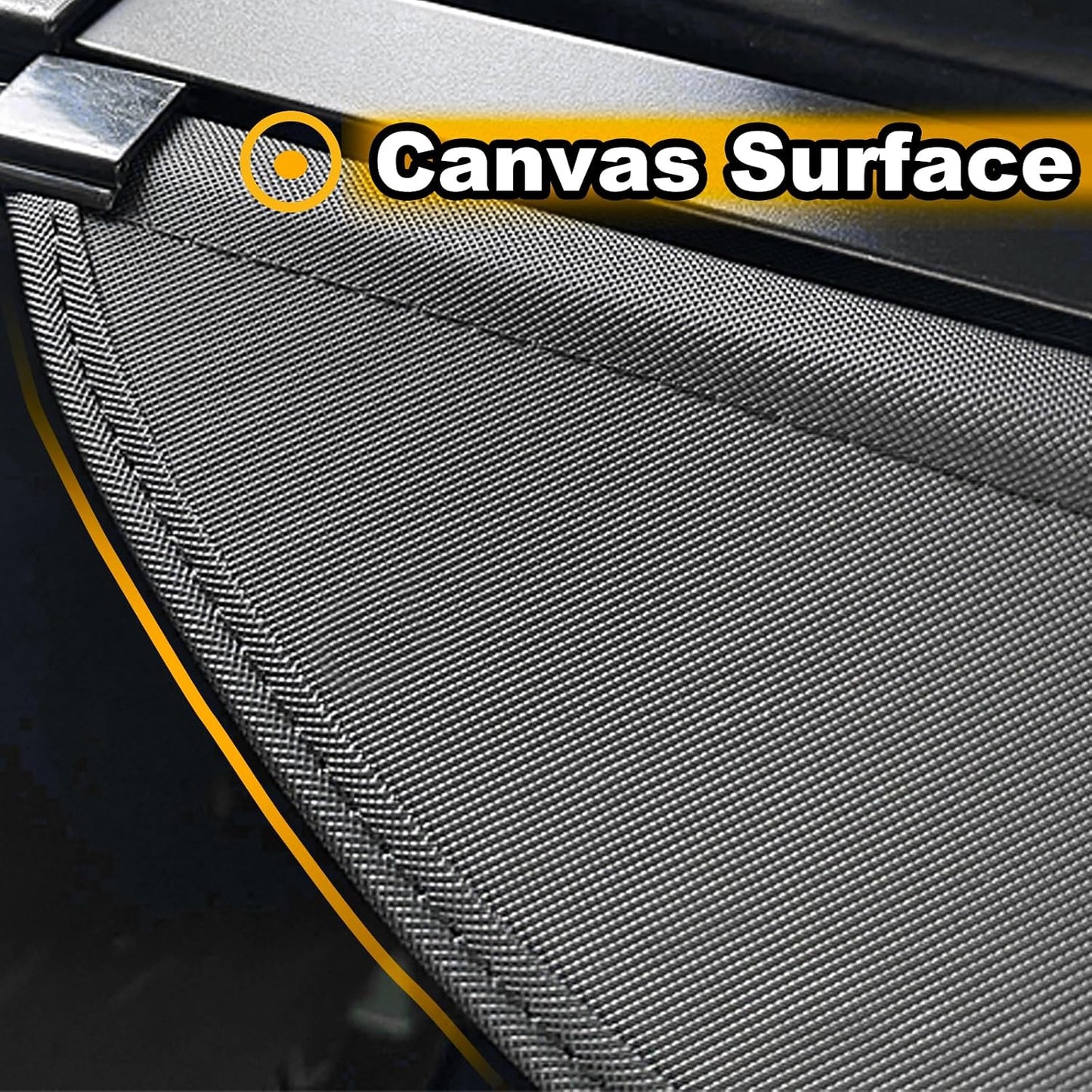 Cargo Cover for Hyundai Tucson 2026 2025 Accessories 2024 2023 2022(Canvas),Retractable Trunk Cover Organizer Security Shielding Shade Tonneau Cover for Hyundai Tucson Accessories