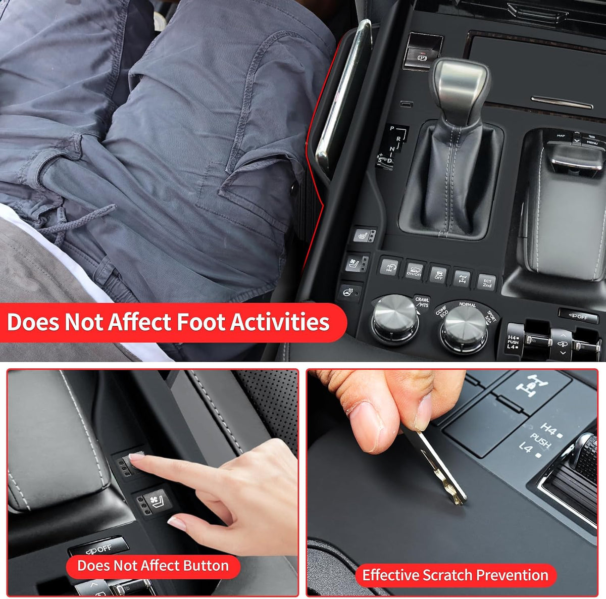 Seat Gap Multifunctional Tray for Lexue LX570 LX450d 2016-2022
