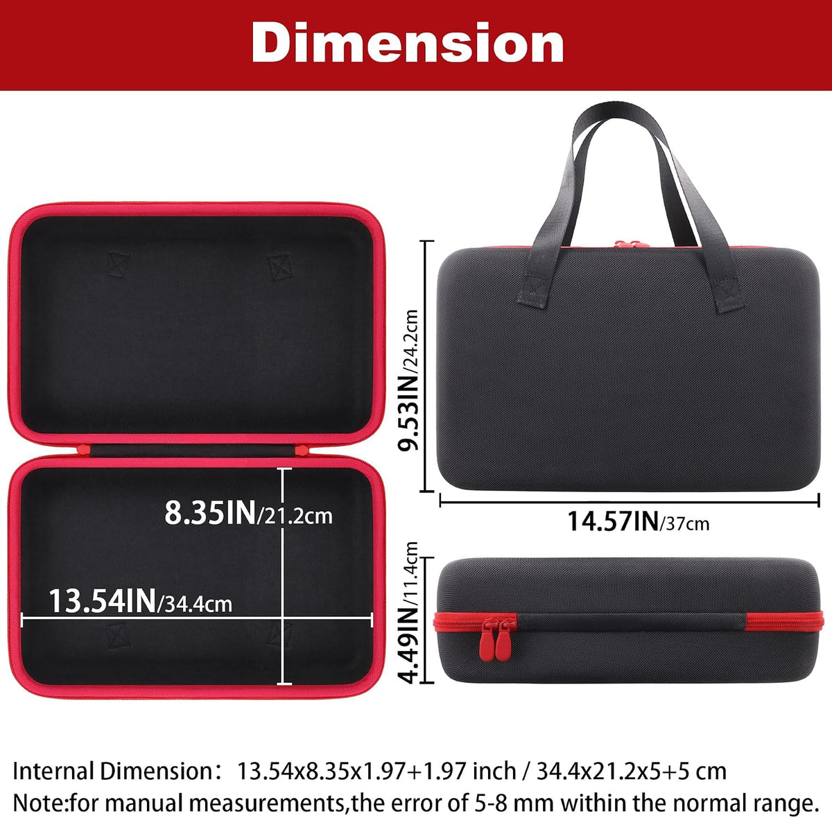 khanka Hard Case for Milwaukee M18 HOTSHOTTRADE 3841-20 Jump Starter
