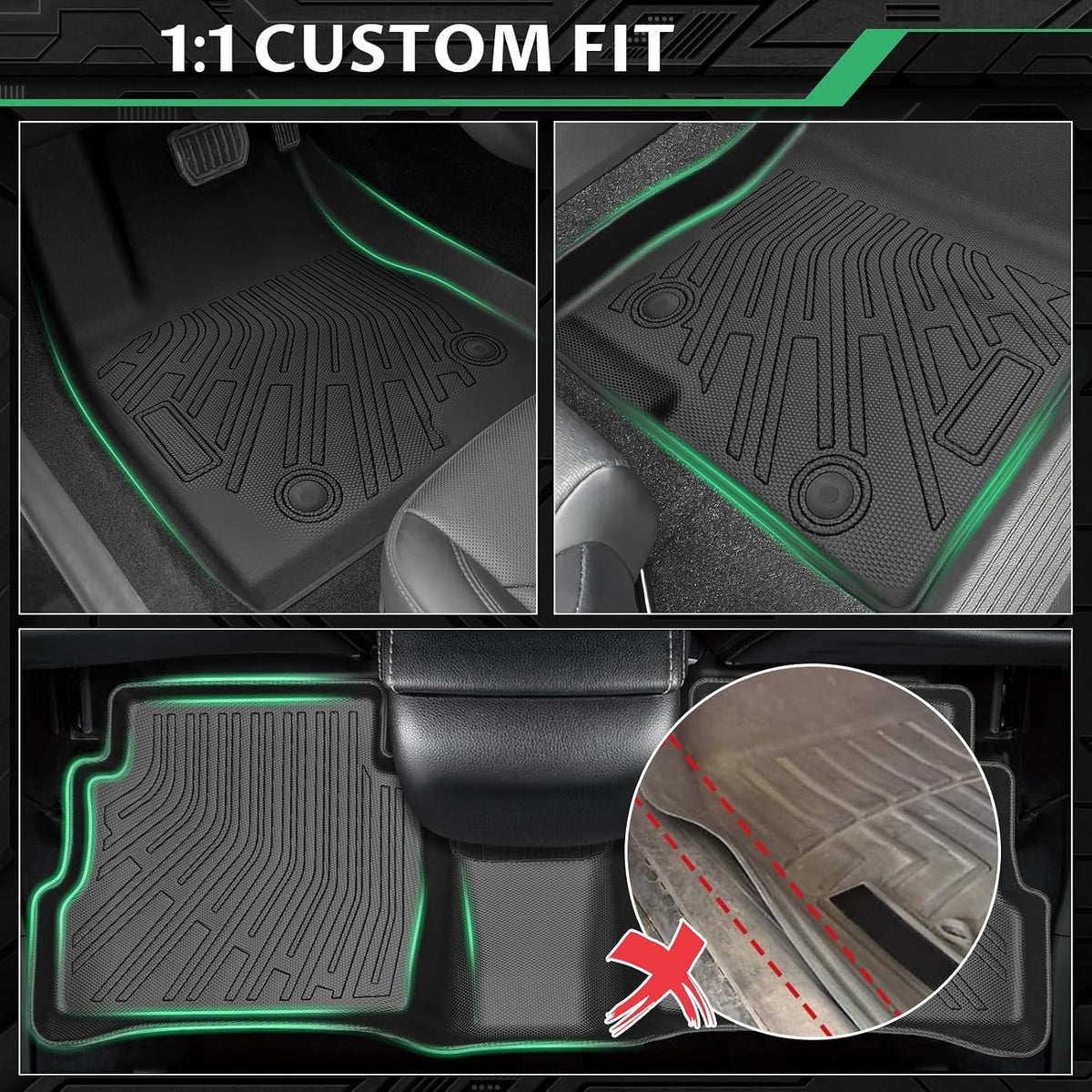 Floor Mats for Mazda CX5 2013 2014 2015 2016, CX-5 Floor Mats