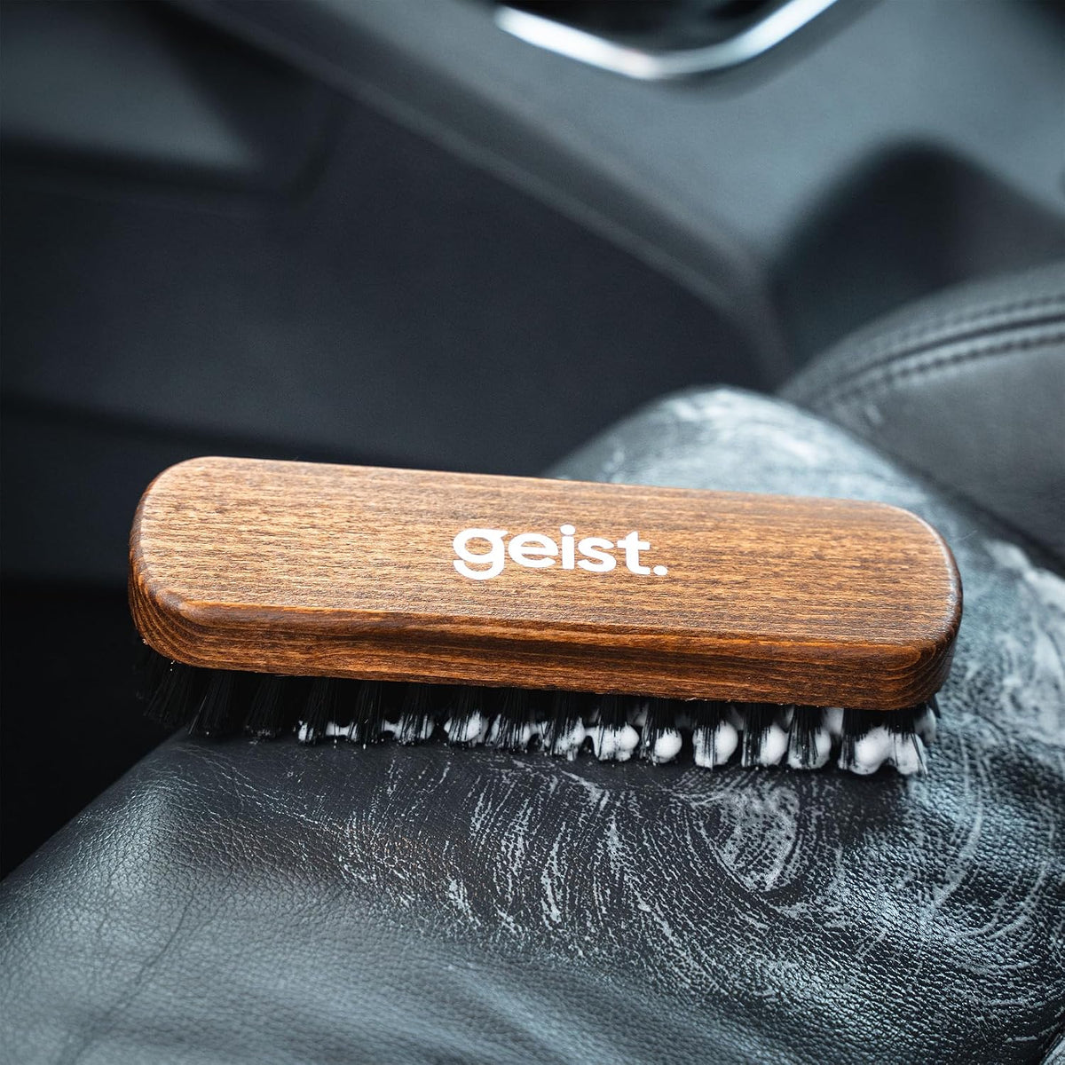 Geist Leather Cleaning Brush - Large