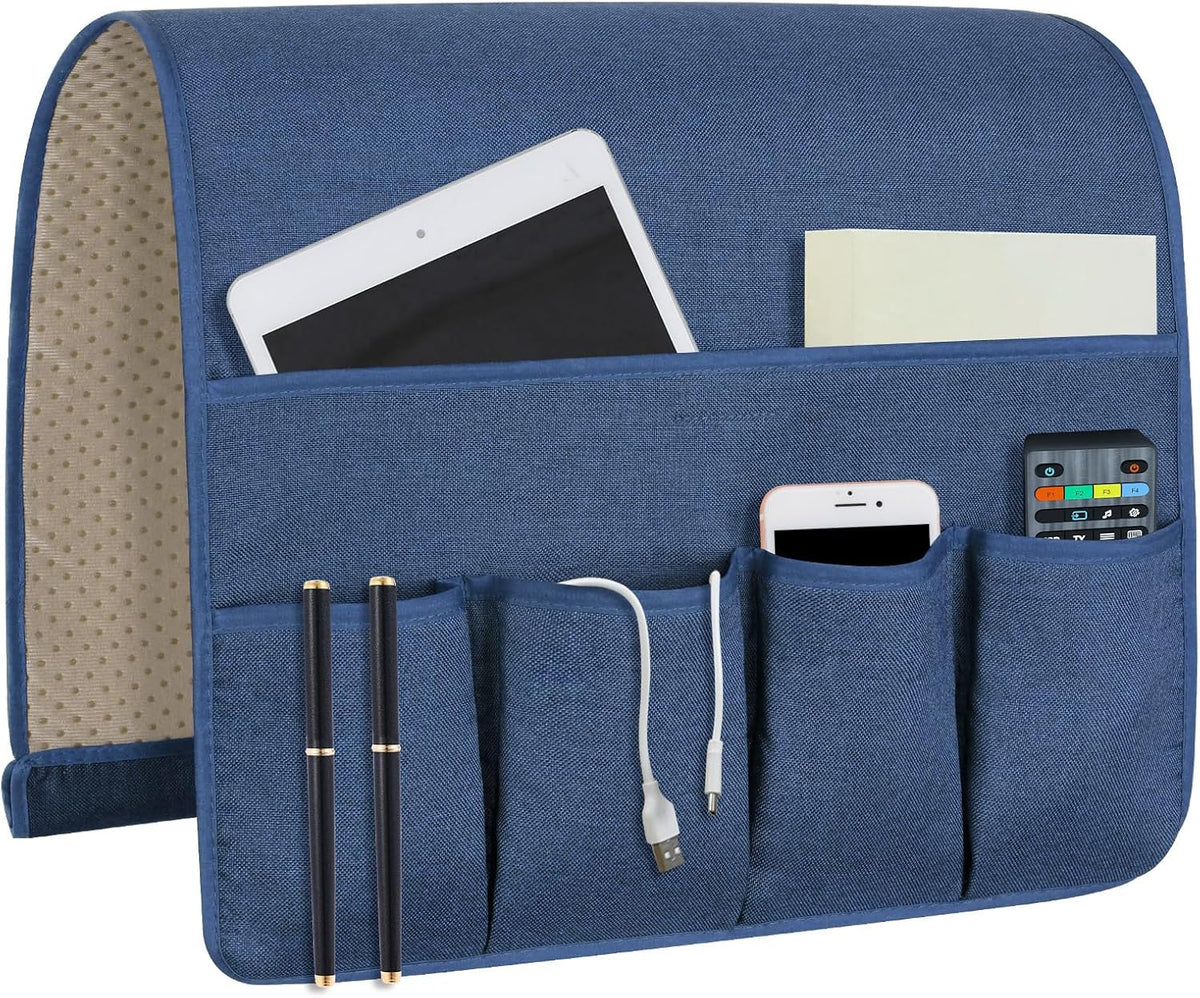 Remote Control Holders for Armchairs, Couch Caddy, Featuring Non-Slip Bases