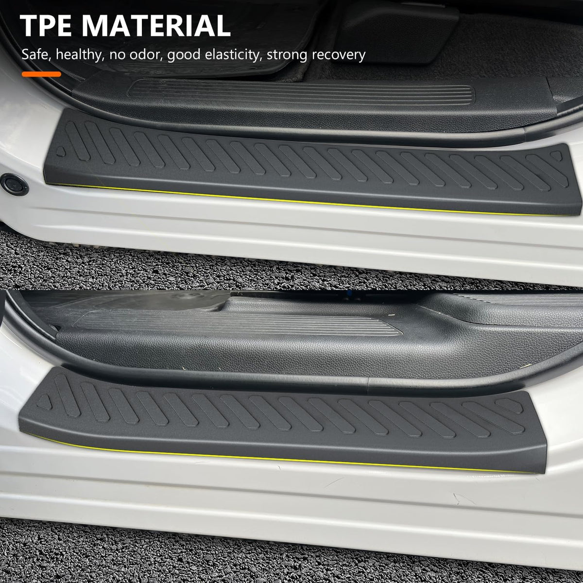 powoq Door Sill Protector Compatible with 2023-2026 Honda Pilot