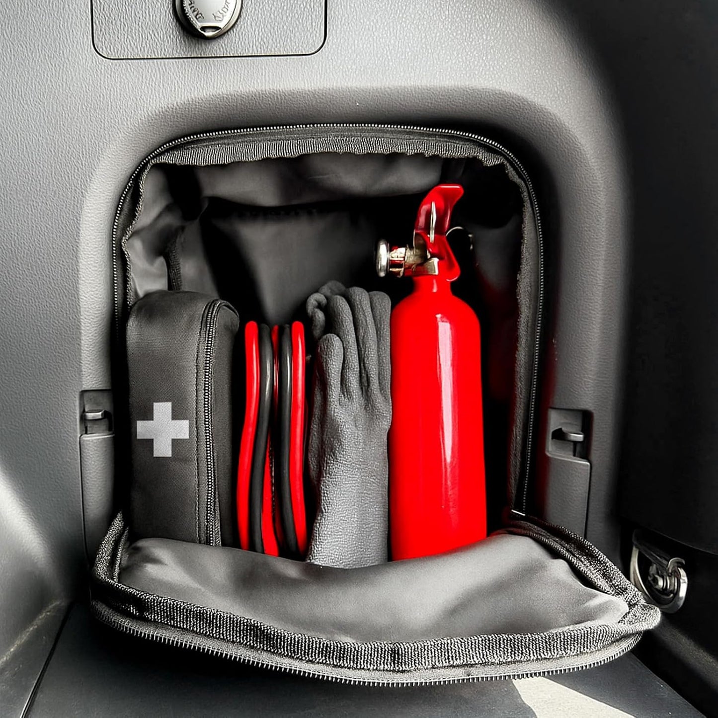 RAV4 Trunk Upgrade,Trunk Organizer Storage Bag,Black Cargo Side Pocket Organizer Fit For Toyota RAV4 Accessories 2025 2024 2023 2022 2021 2020 2019