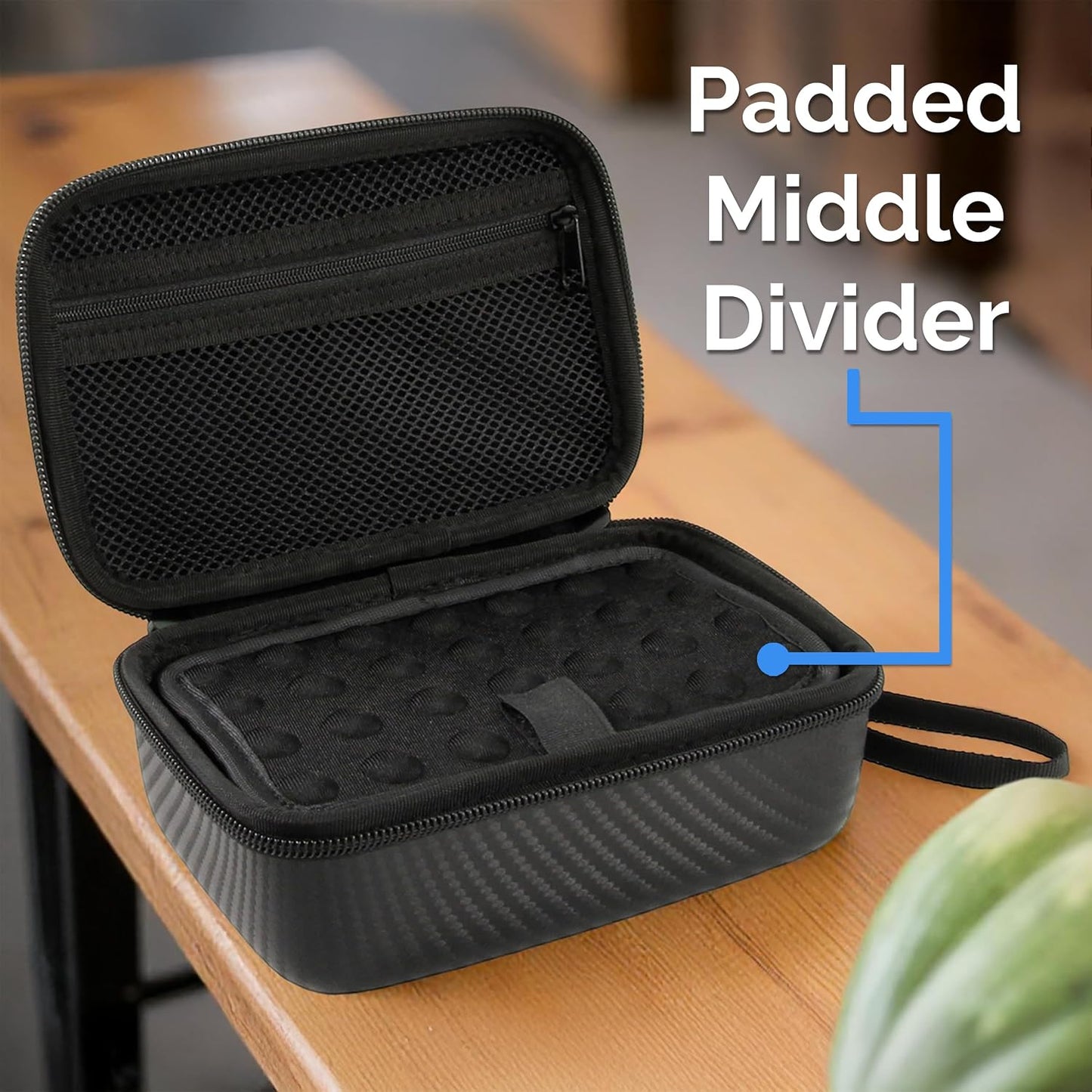 CASEMATIX Travel Carry Case Compatible with Square Terminal POS System Reader, Will Not Fit Paper or Accessories, Case Only