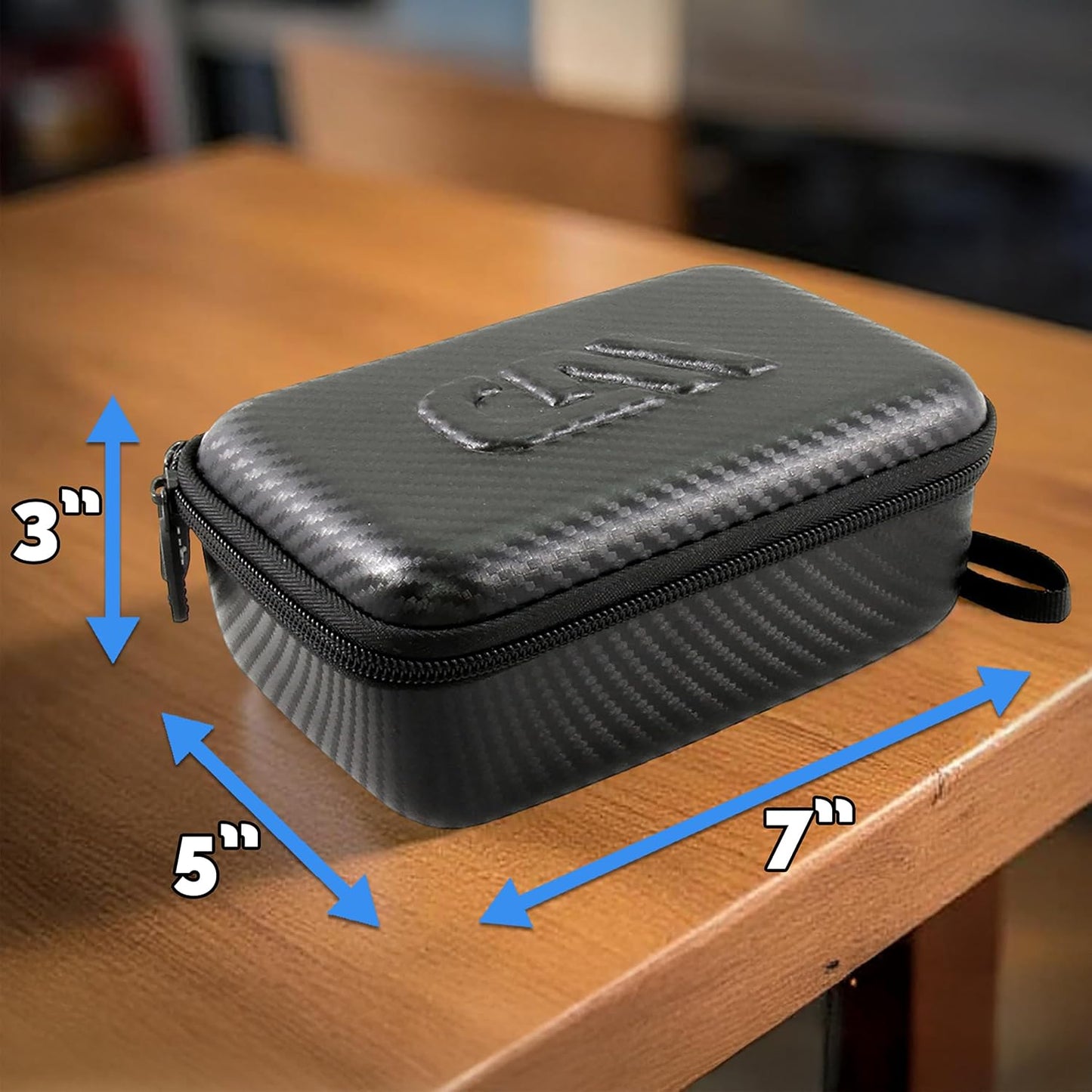 CASEMATIX Travel Carry Case Compatible with Square Terminal POS System Reader, Will Not Fit Paper or Accessories, Case Only