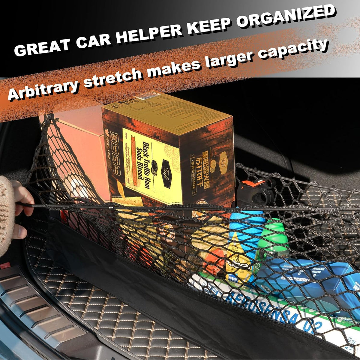 Cargo Net for Subaru Outback Trunk Car Rear Tailgate Netting (Not for 2026)