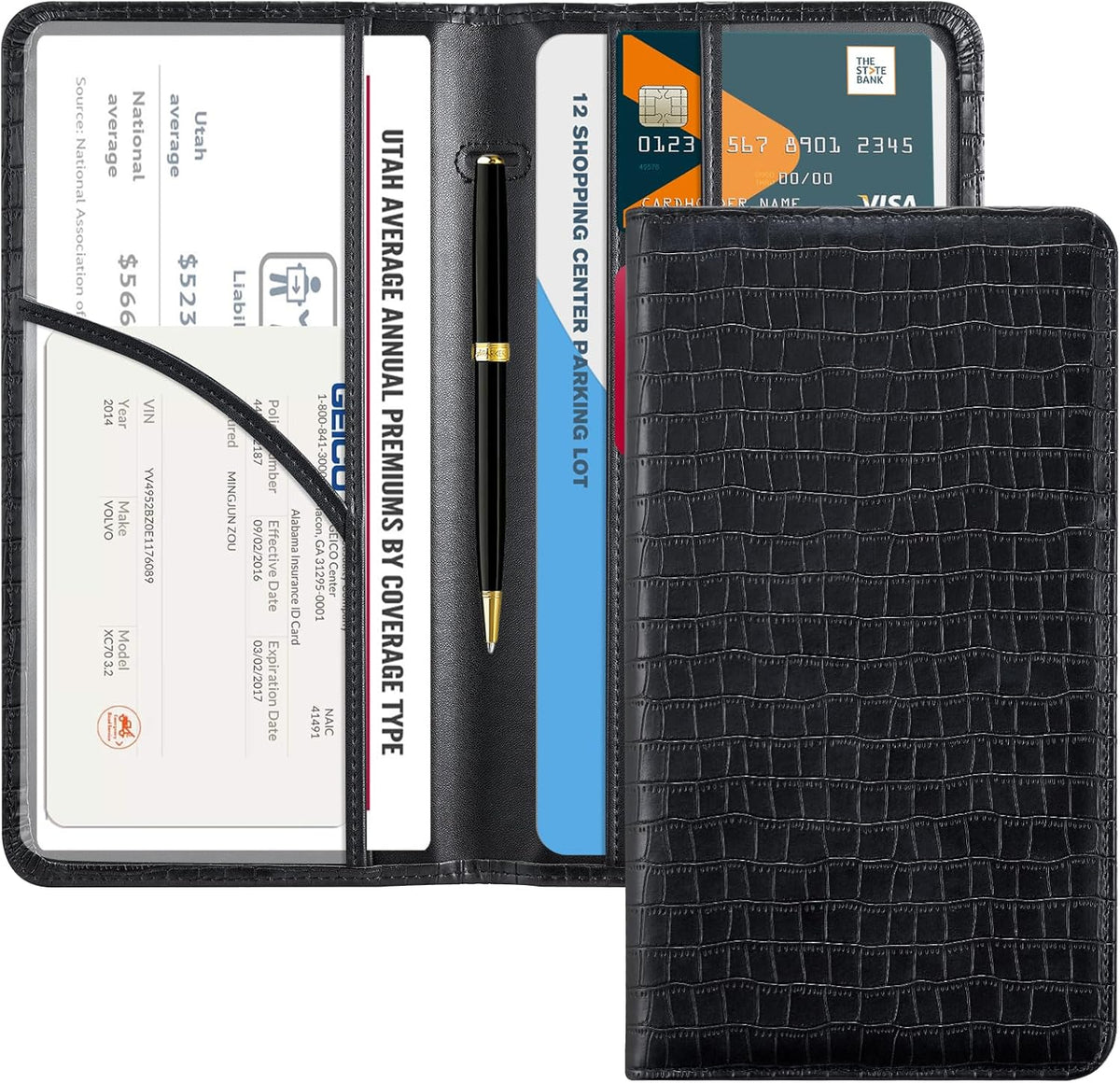 CoBak Car Registration and Insurance Holder