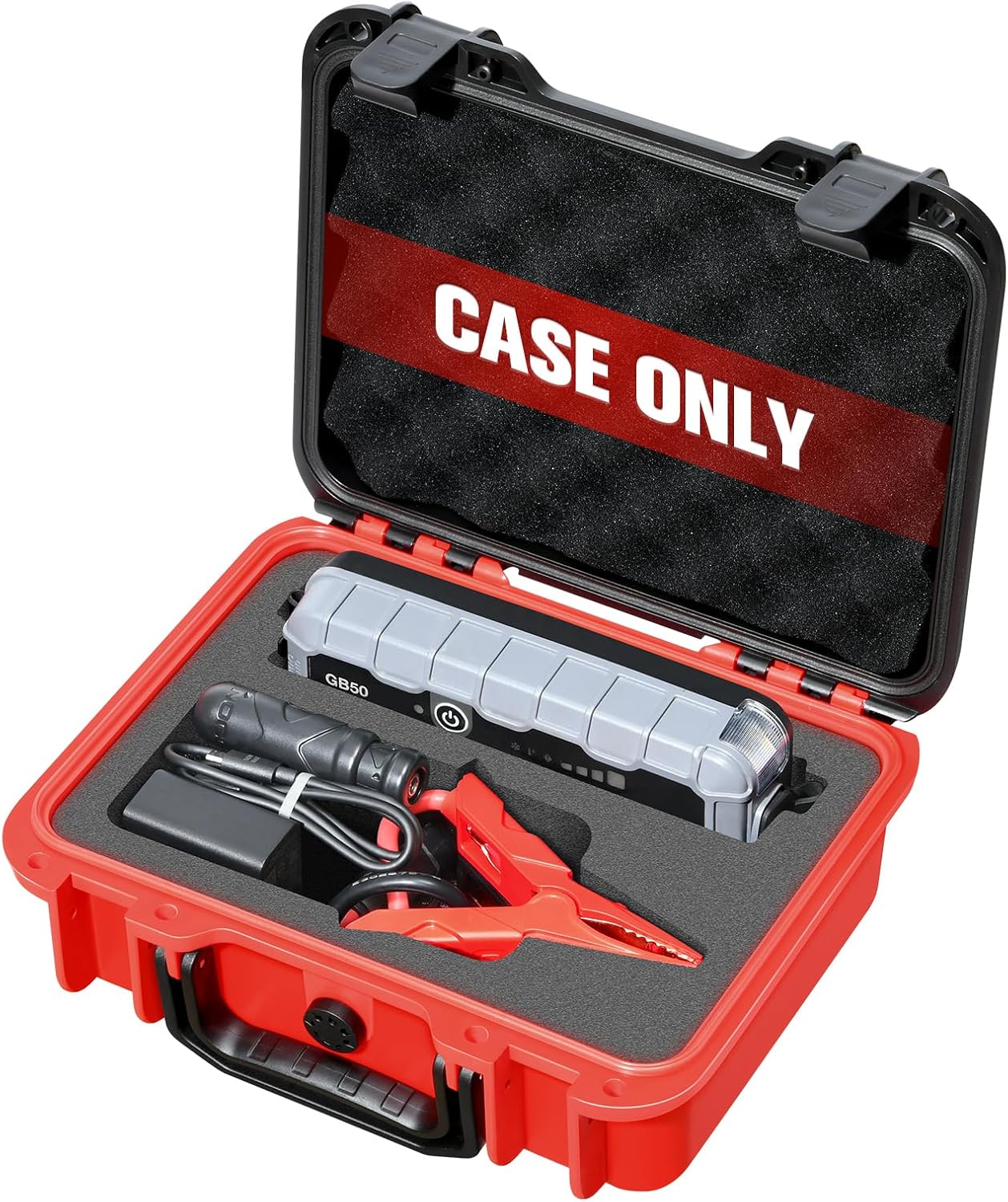 Hard Case for NOCO Boost GB50 - Portable Car Battery Jump Starter Hard Shell Case: Waterproof Travel Carrying Storage Box for NOCO Boost GB50 UltraSafe Jump Starter - RV Trips & Outdoor Adventures