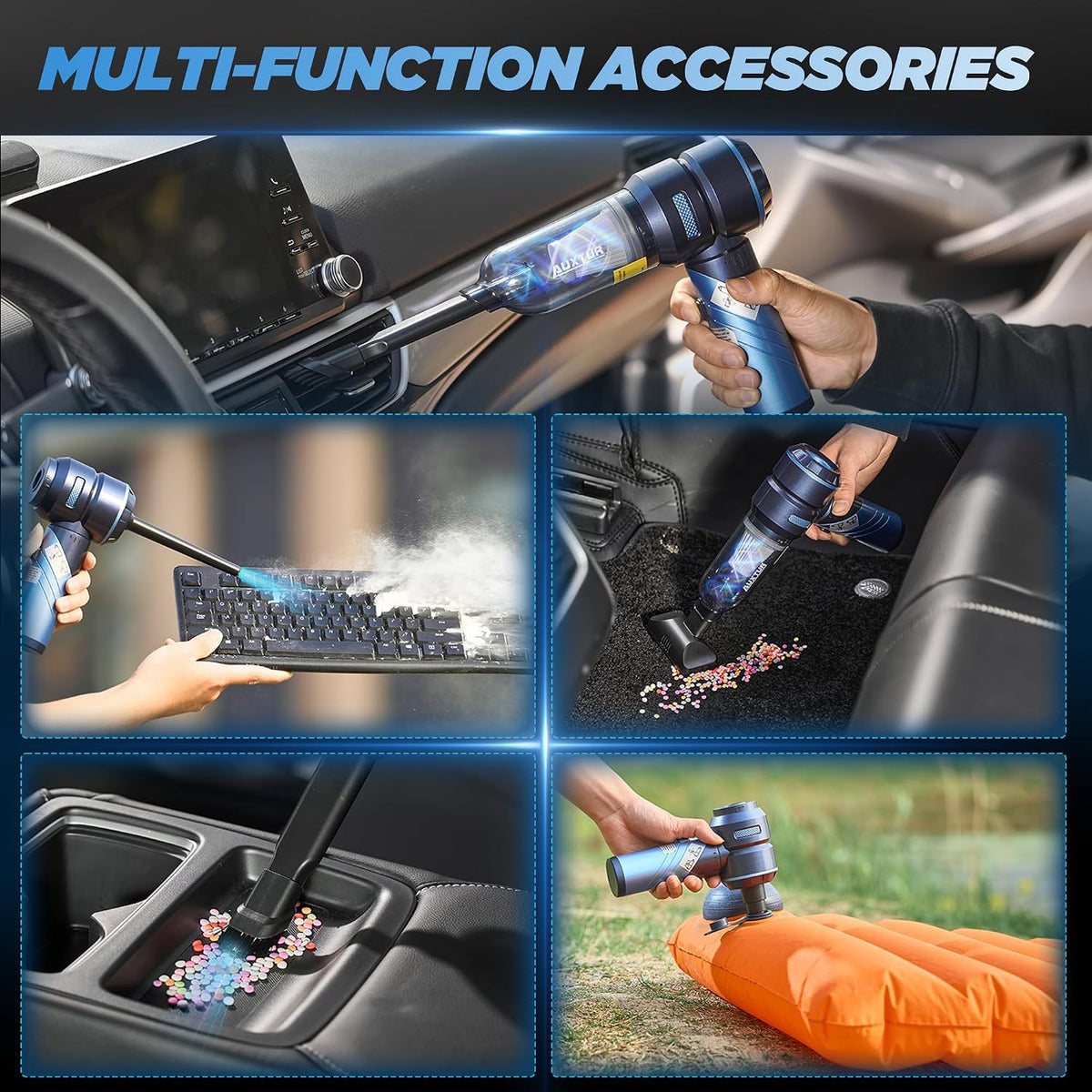 Handheld Car Vacuum Portable 17000PA HL121