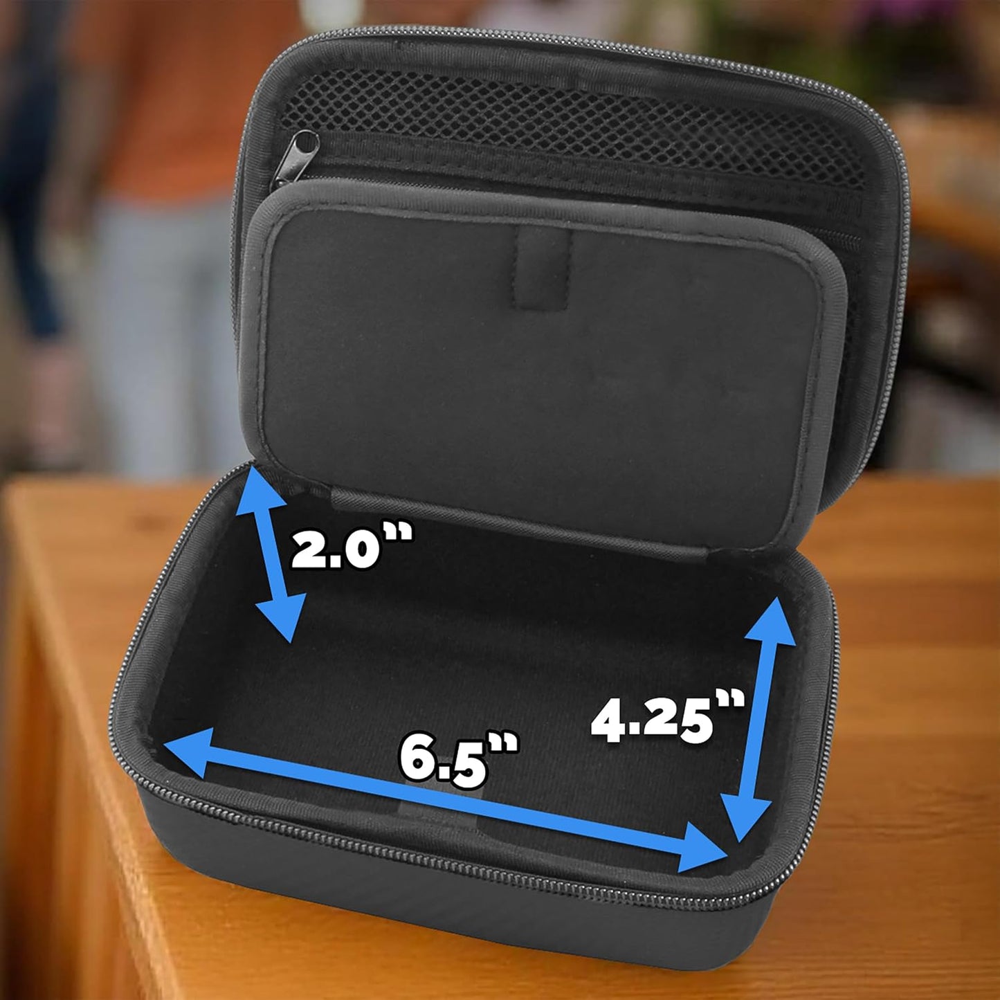 CASEMATIX Travel Carry Case Compatible with Square Terminal POS System Reader, Will Not Fit Paper or Accessories, Case Only