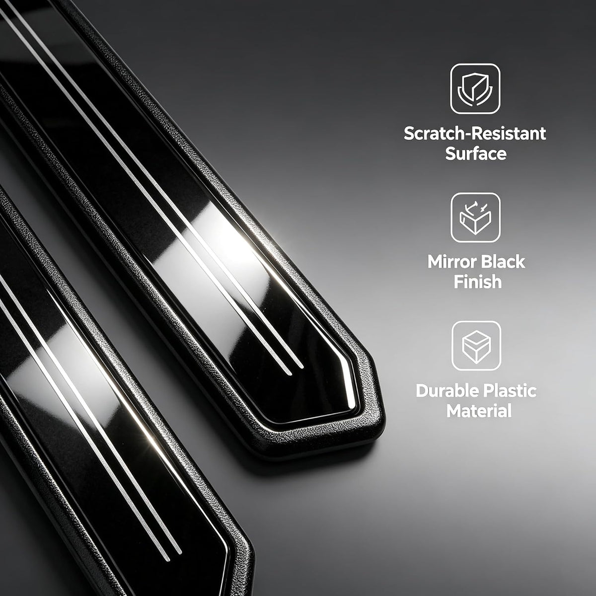 Door Sill Protector Trim Guard for Mazda CX-5 2026 2027, Accessories Plates Cover Auto Interior Accessory Kick Panels