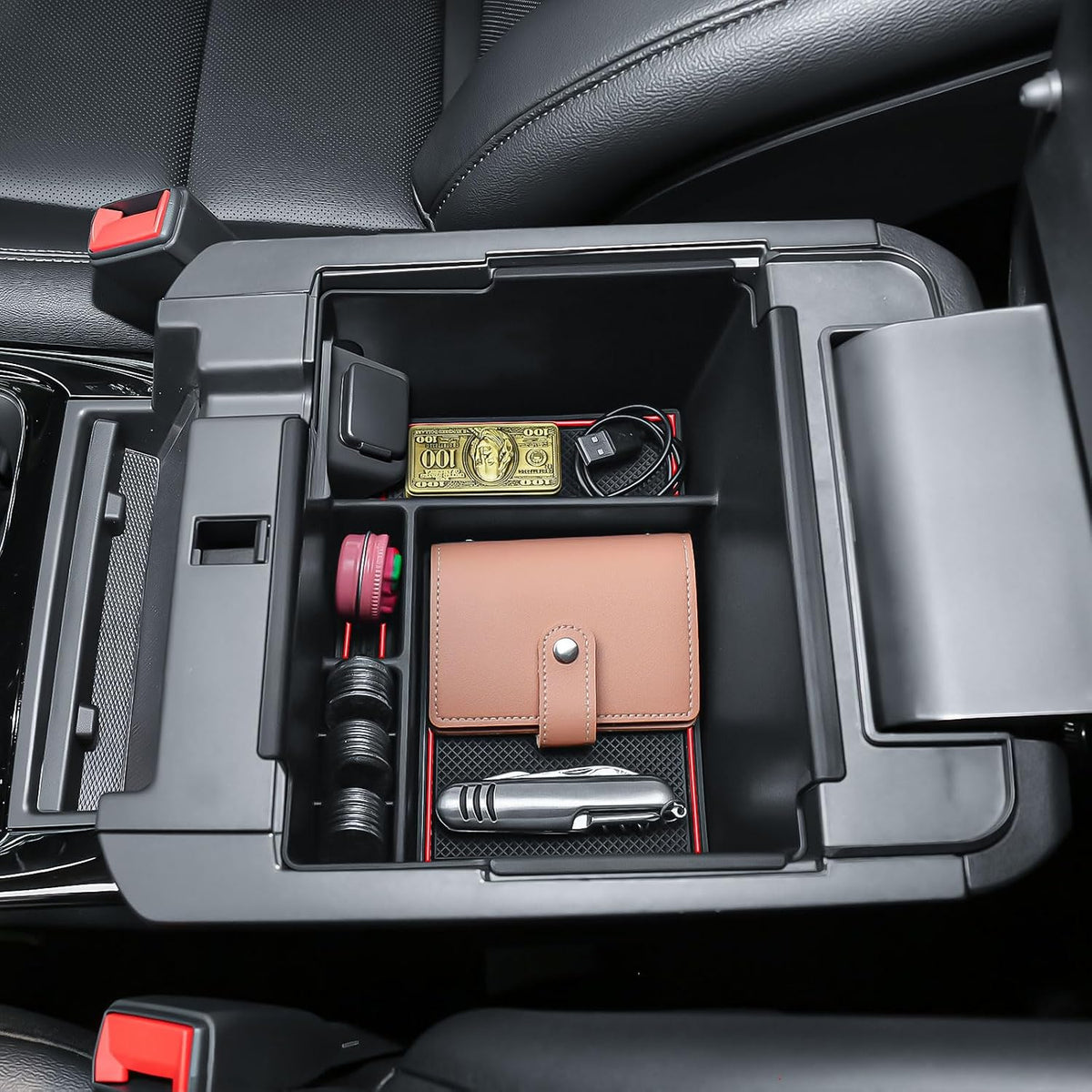 Custom-Fit 2020-2025 Ford Explorer Console Organizer Tray