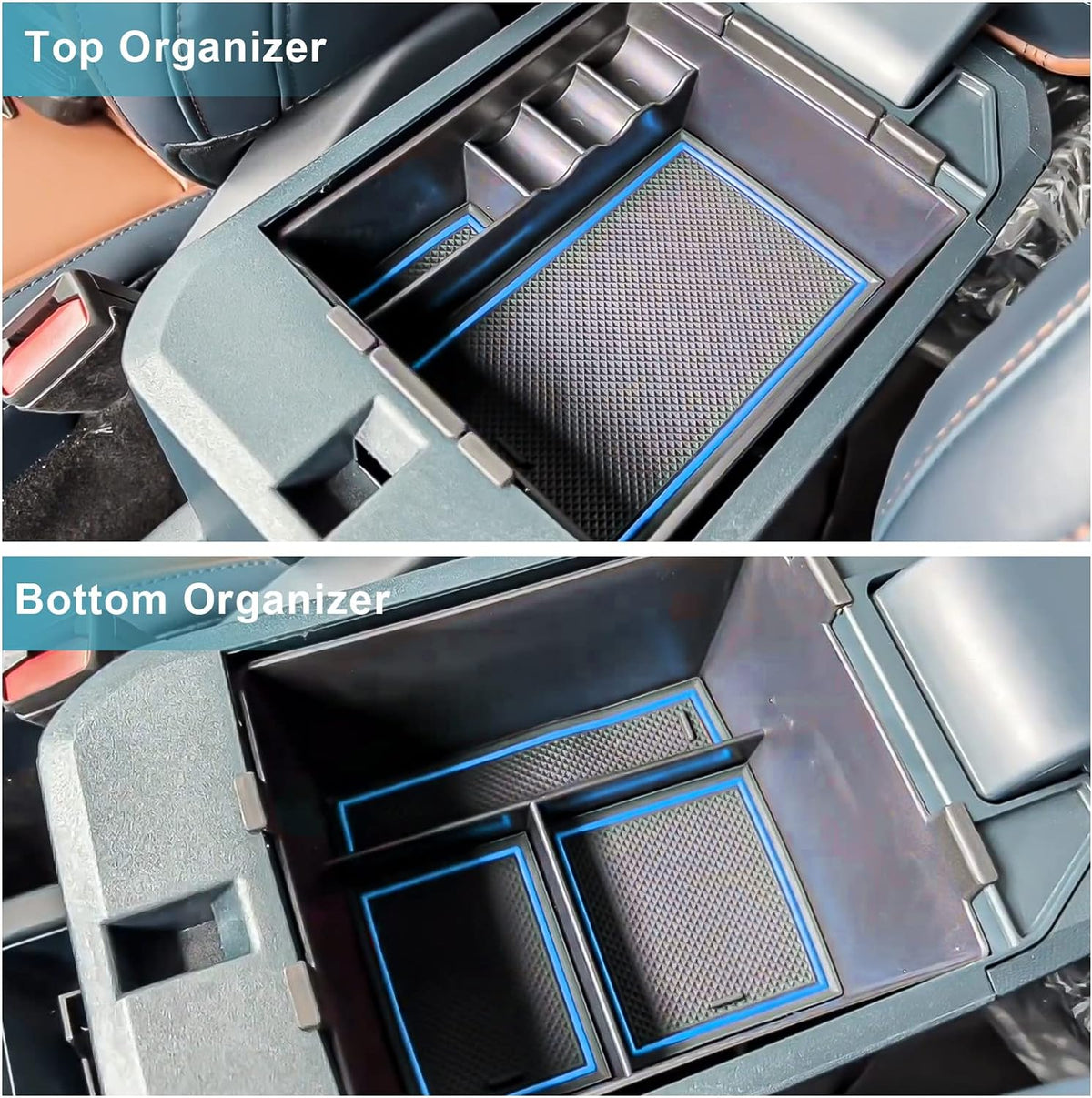 CDEFG for 2022-2025 2026 Ford Maverick Center Console Organizer Tray
