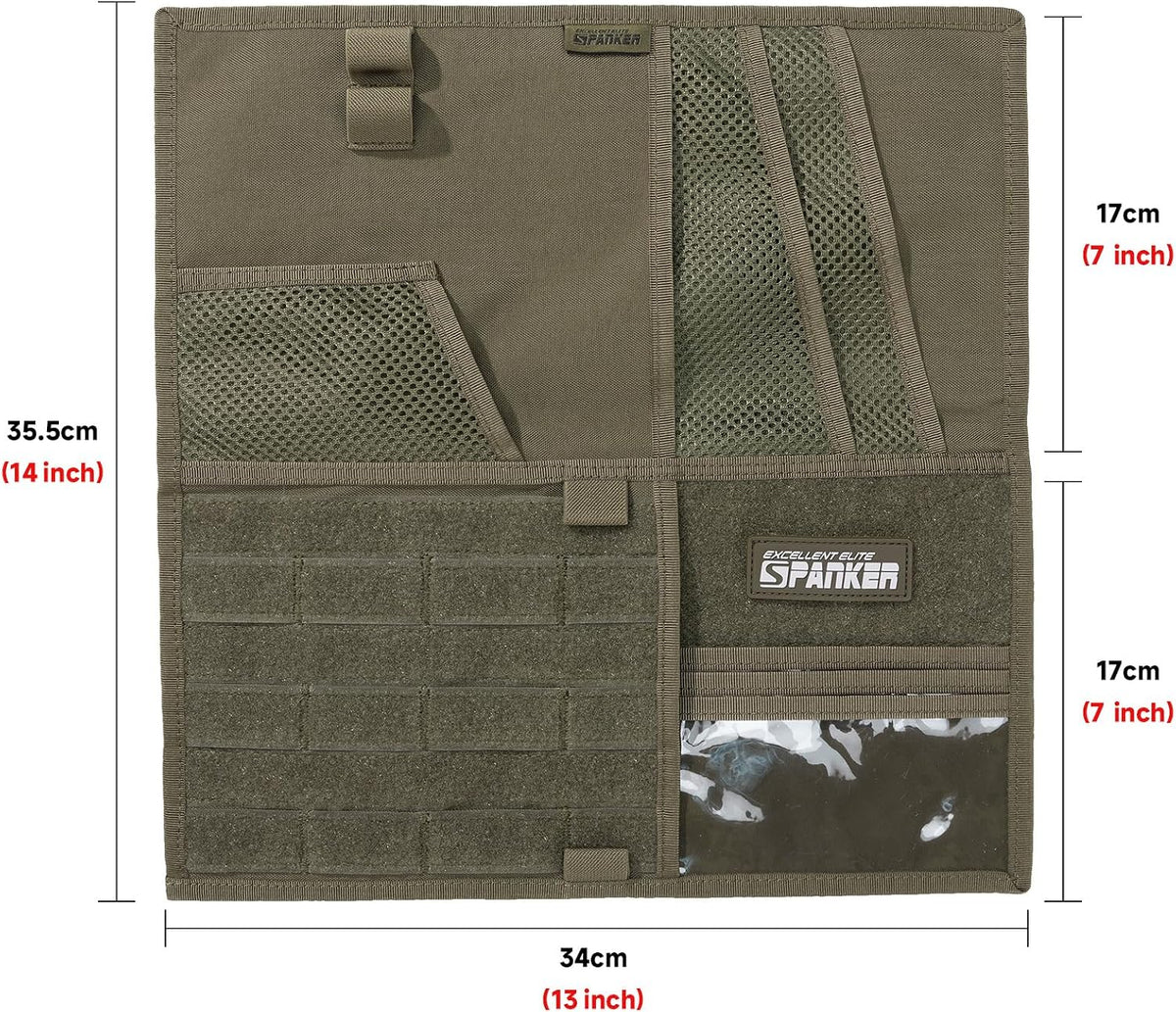 EXCELLENT ELITE SPANKER Tactical Car Visor Panel Organizer