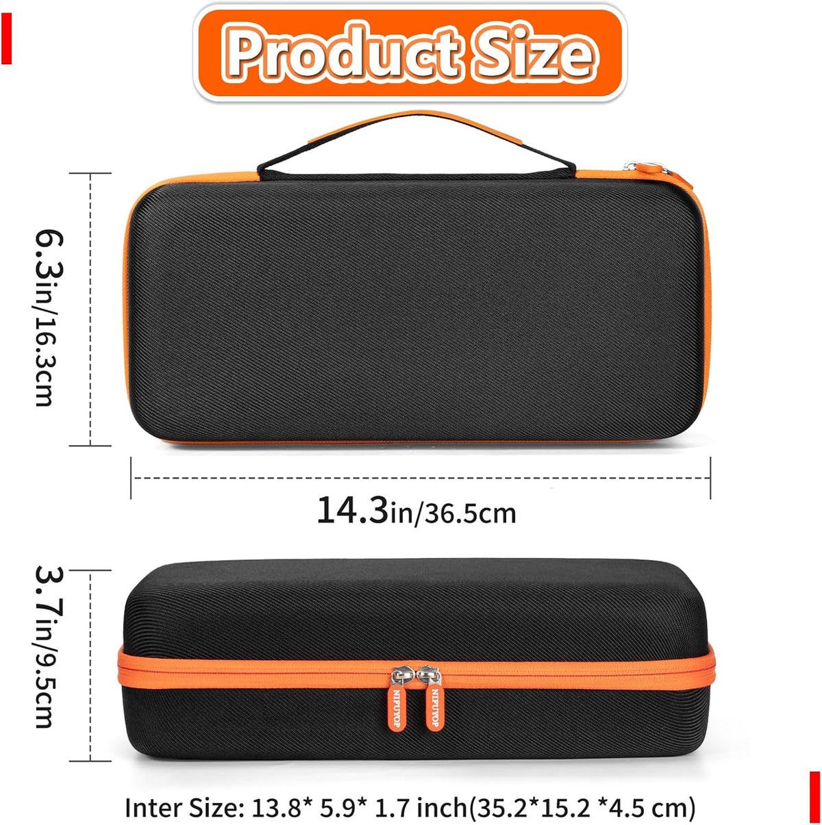 Carrying Case for Fanttik Slim V8 APEX/V8 Mate, Slim V10 APEX/V10 Mate Car Vacuum, Storage Organizer for Fantik V8/V10 Cordless Car Vacuum Accessories, Portable Fantikk Mini Vaccuum Case(Box Only)
