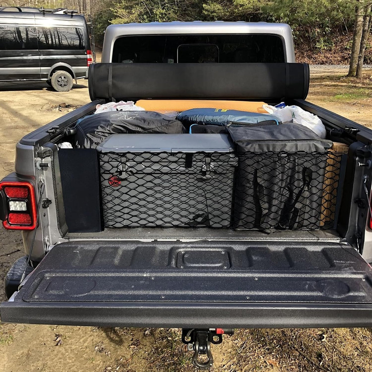 Cargo Net Fits for Dodge Ram 1500 2020-2025 2026 with Storage Bag