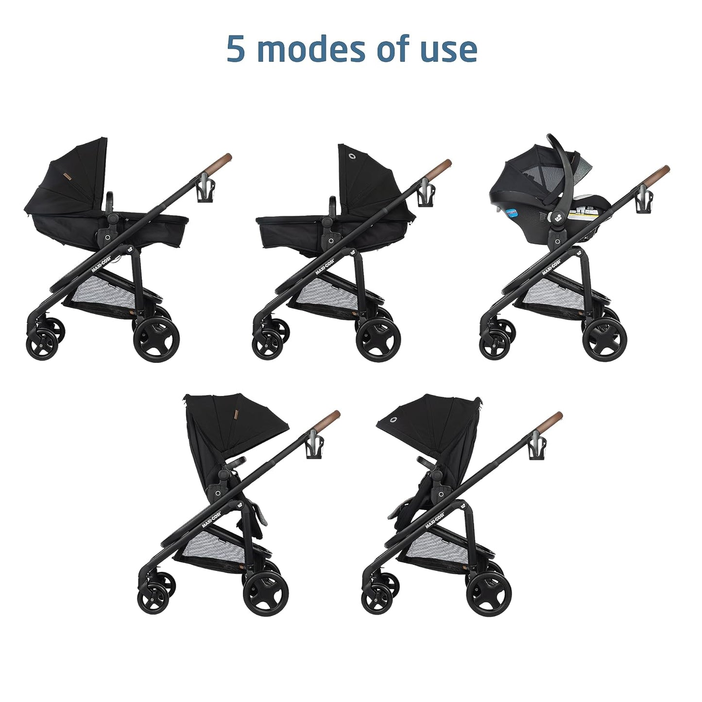 Maxi-Cosi Tayla™ Max Travel System, Baby Stroller and Car Seat Combo, Car Seat Stroller Combo, Urban Wonder