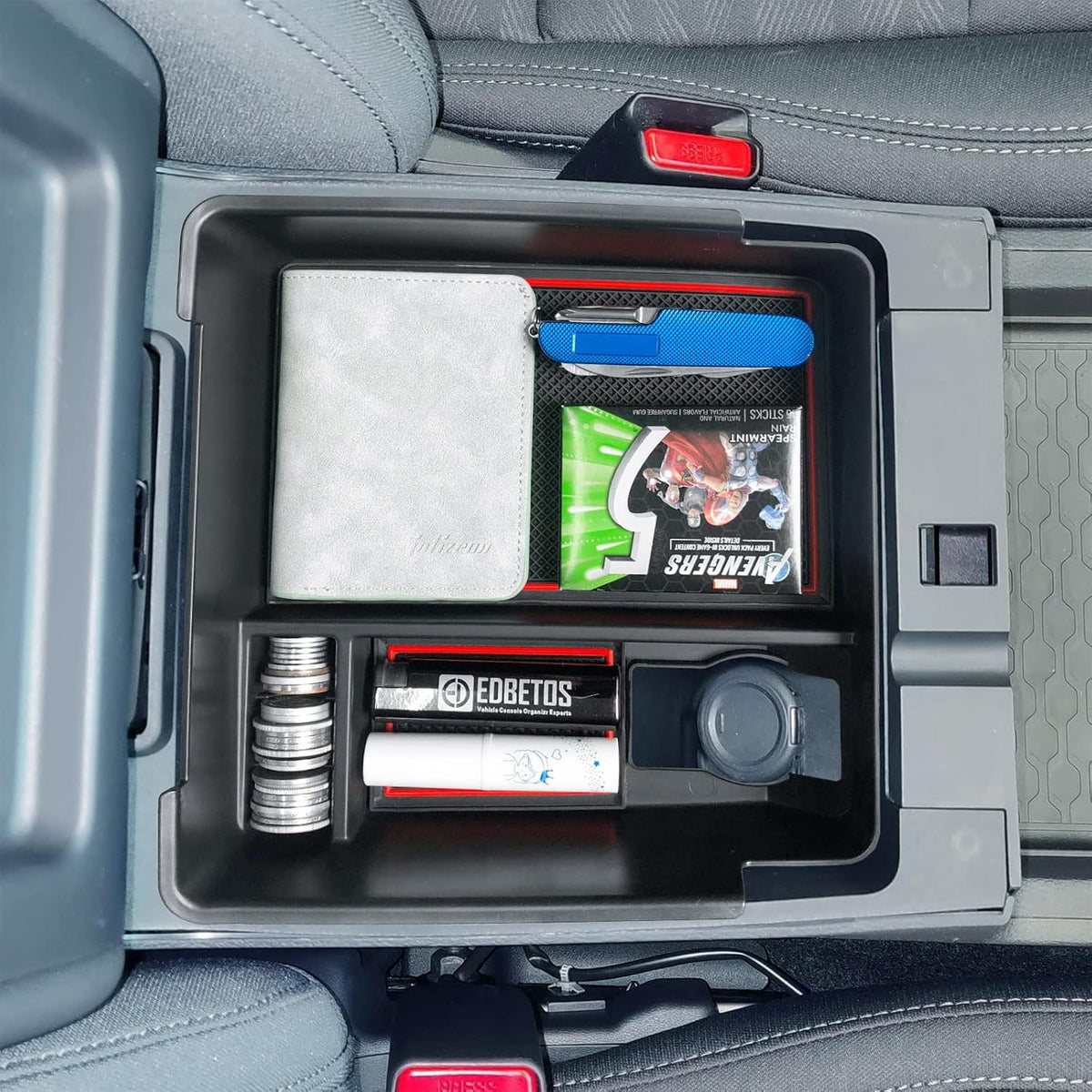Center Console Organizer Tray for 2022-2026 Nissan Frontier Pickup Truck
