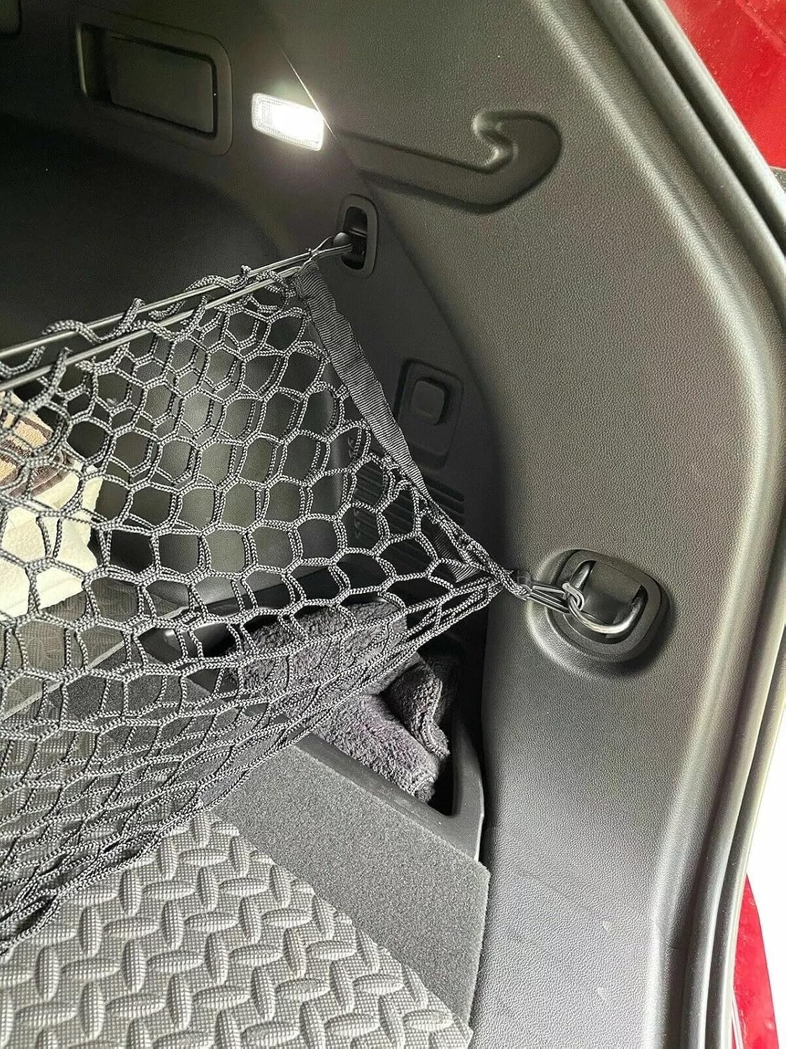 Trunk Organizer Cargo Net for Chevrolet Blazer 2019–2025 – Envelope Style Cargo Net for SUV – Premium Mesh Car Trunk Organizer Vehicle Carrier Storage – Compatible with Chevy Blazer